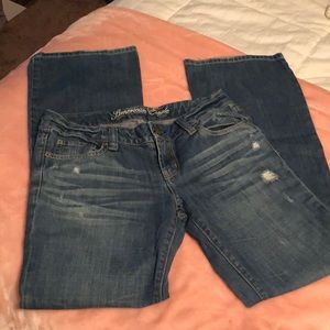 Favorite Boyfriend Distressed American Eagle Jeans